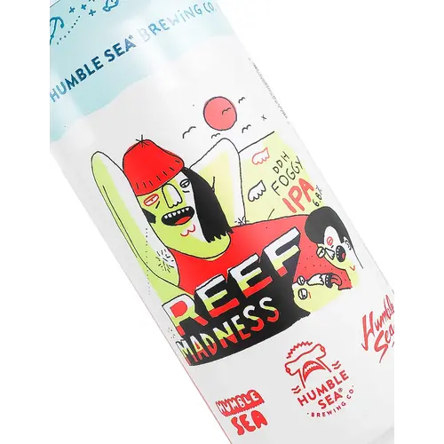 Humble Sea Brewing "Reef Madness" DDH Foggy IPA 16oz Can - Santa Cruz, CA