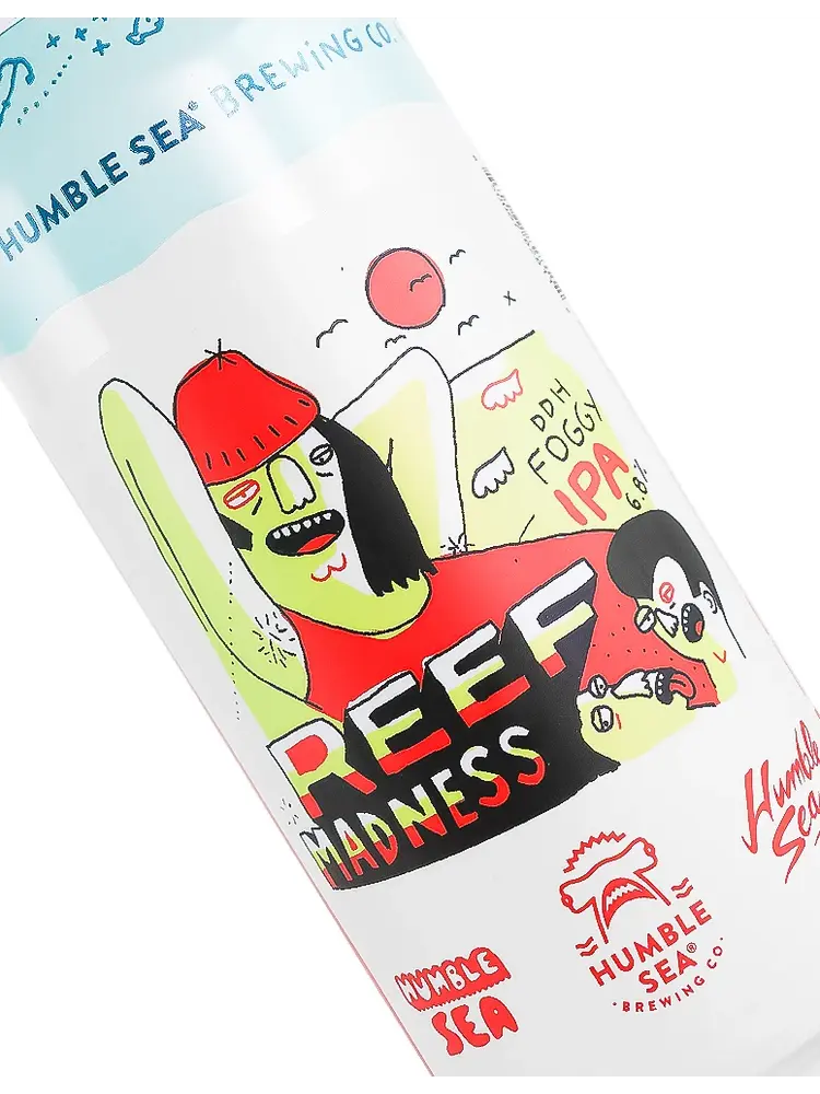 Humble Sea Brewing "Reef Madness" DDH Foggy IPA 16oz Can - Santa Cruz, CA