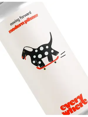 Everywhere Beer "Moving Forward" Modern Pilsner 16oz Can - Orange, CA