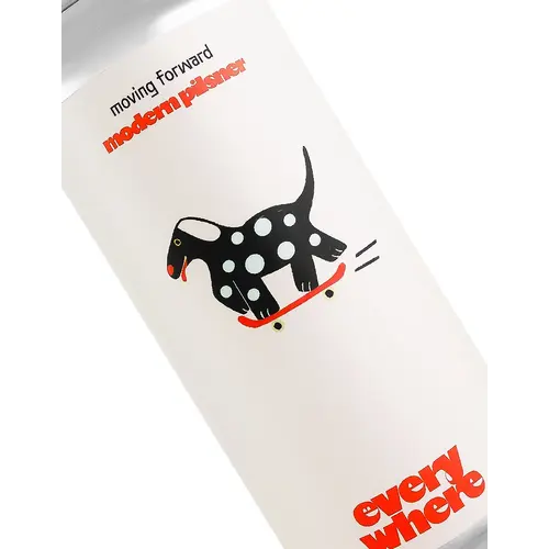 Everywhere Beer "Moving Forward" Modern Pilsner 16oz Can - Orange, CA