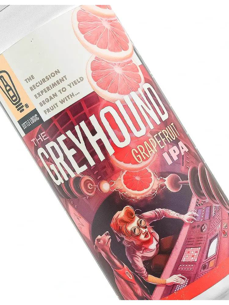 Bottle Logic Brewing "GreyHound"  Grapefruit West Coast IPA 16oz Can - Anaheim, CA
