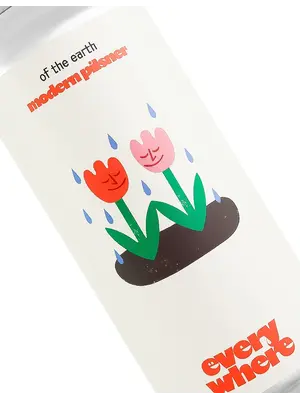 Everywhere Beer "Of The Earth" Modern Pilsner 16oz Can - Orange, CA