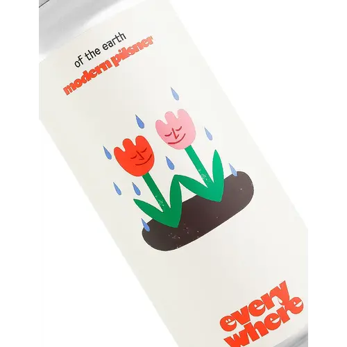 Everywhere Beer "Of The Earth" Modern Pilsner 16oz Can - Orange, CA