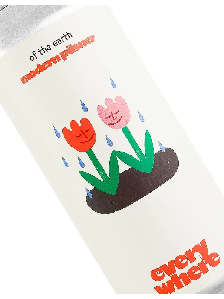 Everywhere Beer "Of The Earth" Modern Pilsner 16oz Can - Orange, CA