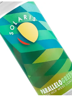 Solaris Beer "Parallelogreens" Fresh Hop West Coast IPA 16oz Can - Murrieta, CA