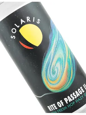 Solaris Beer "Rite Of Passage II" DDH Hazy Double IPA 16oz Can - Murrieta, CA