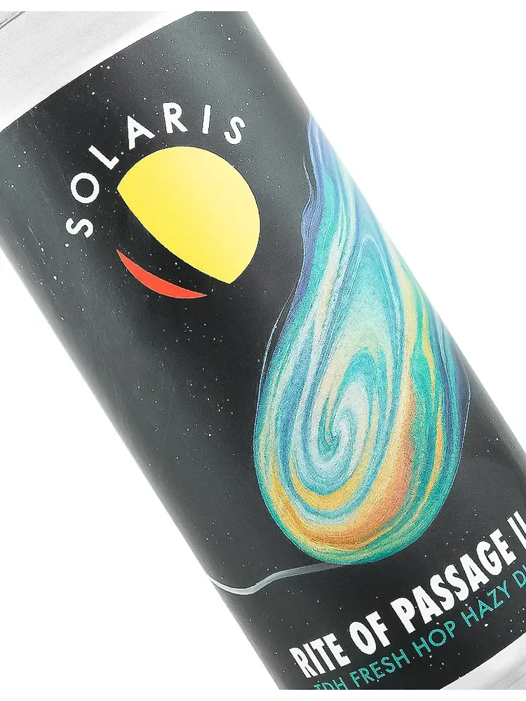 Solaris Beer "Rite Of Passage II" DDH Hazy Double IPA 16oz Can - Murrieta, CA