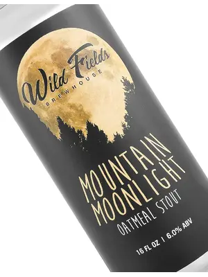 Wild Fields Brewhouse "Mountain Moonlight" Oatmeal Stout 16oz can - Atascadero, CA