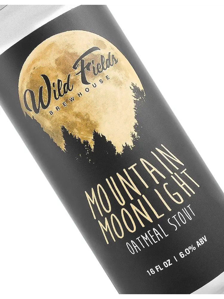 Wild Fields Brewhouse "Mountain Moonlight" Oatmeal Stout 16oz can - Atascadero, CA