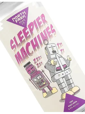 North Park Beer "Sleepier Machines" TDH Hazy DIPA 16oz Can - San Diego, CA