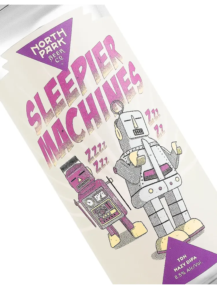 North Park Beer "Sleepier Machines" TDH Hazy DIPA 16oz Can - San Diego, CA