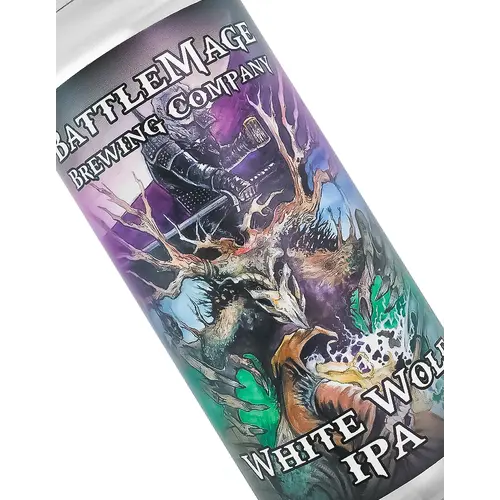 BattleMage Brewing "White Wolf" IPA 16oz Can - Vista, CA