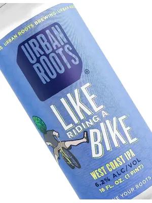 Urban Roots Brewing "Like Riding A Bike" West Coast IPA 16oz Can - Sacramento, CA