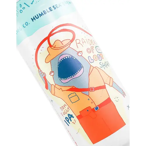 Humble Sea Brewing "Raiders Of The Lost Shark" DDH Foggy IPA 16oz Can - Santa Cruz, CA