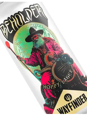 Wayfinder Beer "Beholder" Hoppy Lager 16oz Can - Portland, OR