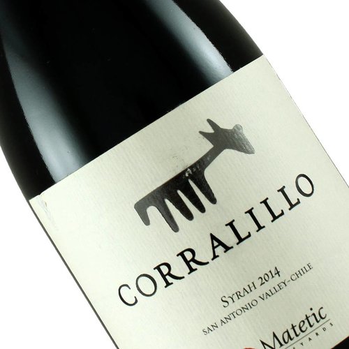 Matetic 2015 Syrah "Corralillo" , Chile Matetic 2015 Syrah "Corralillo" , Chile