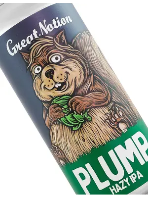 Great Notion Brewing "Plump" Hazy IPA 16oz Can - Portland, OR