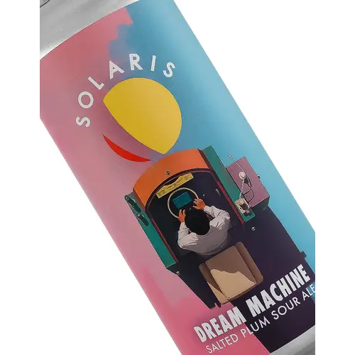 Solaris Beer "Dream Machine" Salted Plum Sour Ale 16oz Can - Murrieta, CA