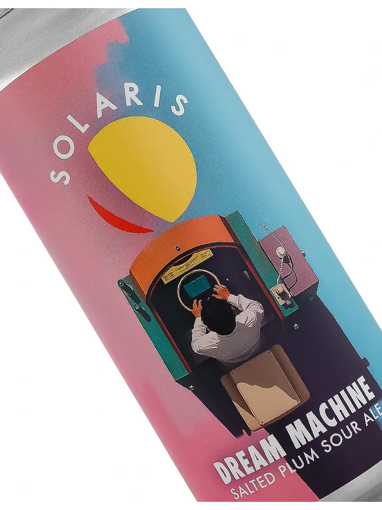 Solaris Beer "Dream Machine" Salted Plum Sour Ale 16oz Can - Murrieta, CA