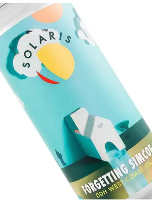Solaris Beer "Forgetting Simcoe" DDH West Coast IPA 16oz Can - Murrieta, CA