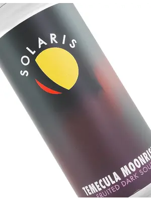 Solaris Beer "Temecula Moonrise" Fruited Dark Sour 16oz Can - Murrieta, CA