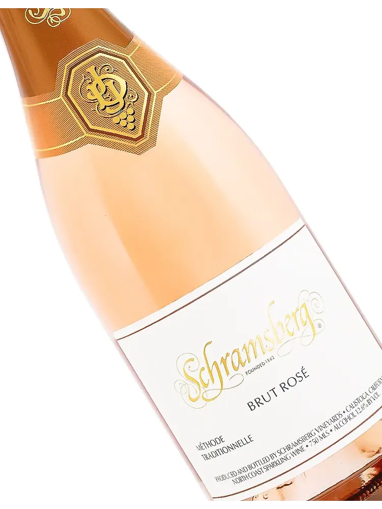Schramsberg 2021 Brut Rose Sparkling Wine, North Coast, California