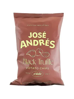Jose Andres "Black Truffle" Potato Chips 5.29oz Bag, Spain