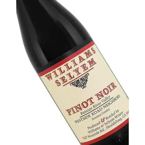 Williams Selyem 2023 Pinot Noir, Westside Road Neighbors, Russian River Valley, Sonoma County