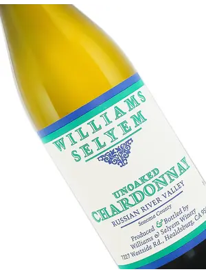 Williams Selyem 2023 Unoaked Chardonnay, Russian River Valley, Sonoma County
