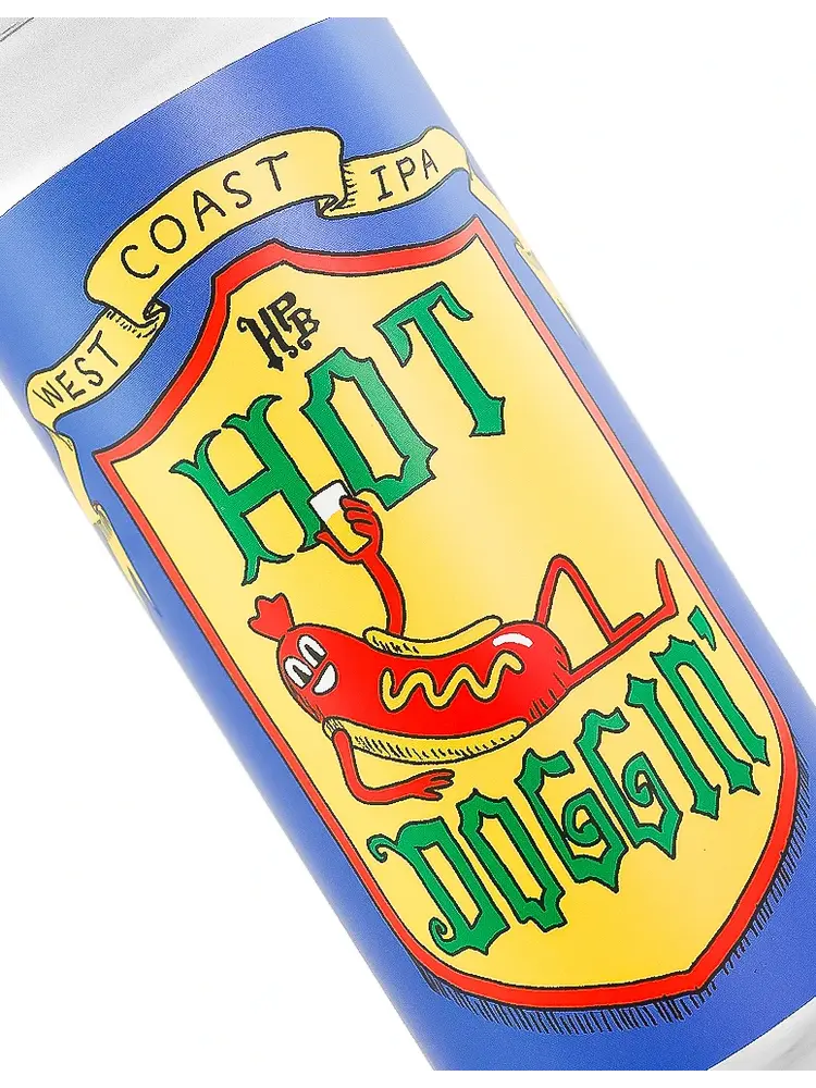 Highland Park Brewery "Hot Doggin'"West Coast IPA 16oz Can - Los Angeles, CA