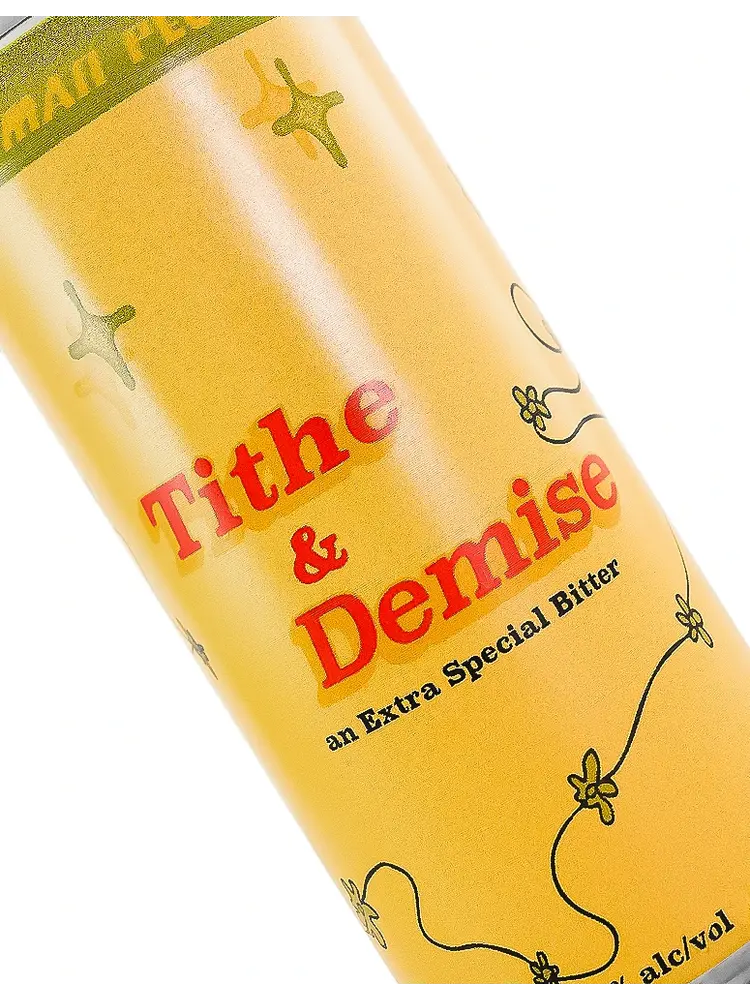 Human People Beer "Tithe & Demise" An Extra Special Bitter 16oz Can - Seattle, WA