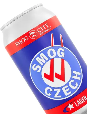 Smog City Brewing "Smog Czech" Lager 12oz Can - Torrance, CA