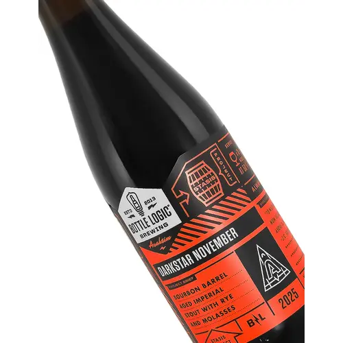 Bottle Logic Brewing "Darkstar November" Imperial Rye Stout 500ml Bottle - Anaheim, CA