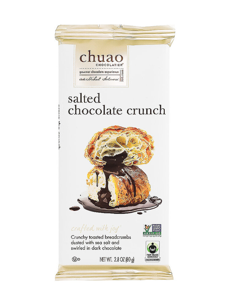 Chuao Salted Chocolate Crunch Chocolate Bar 2.8oz, Carlsbad, California
