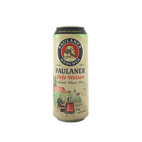 Paulaner "Hefe-Weizen" 16.9oz Can - Germany