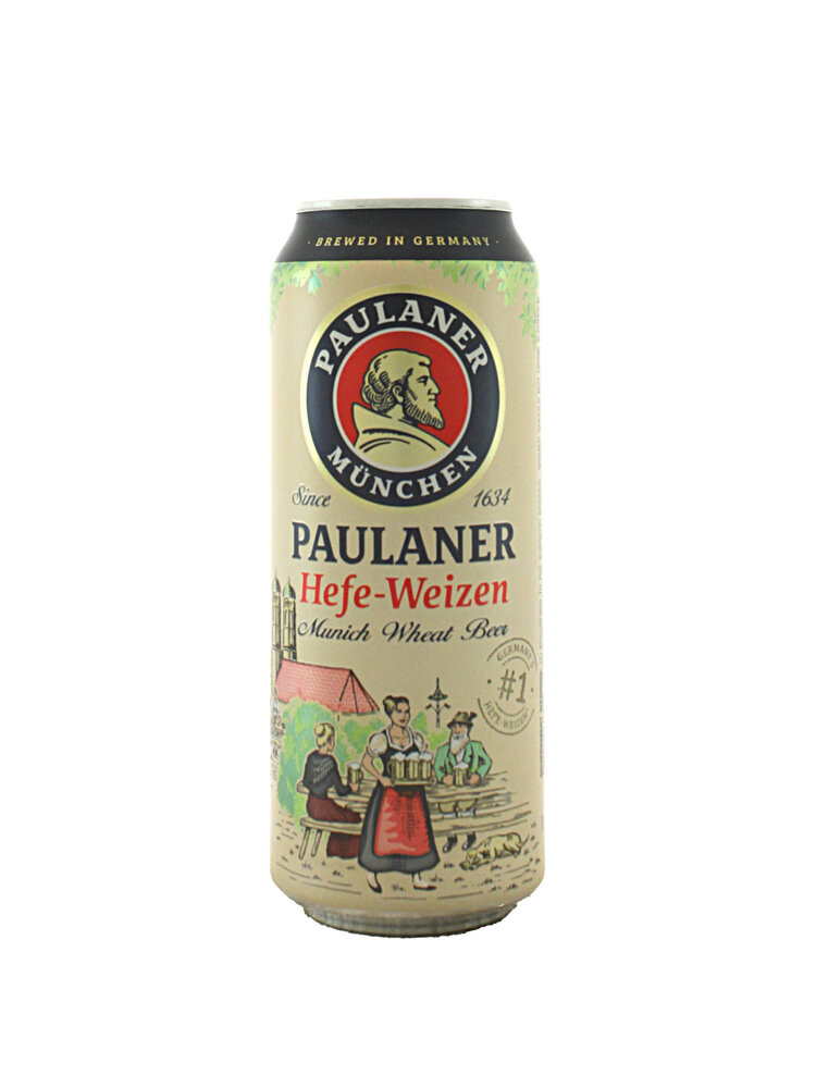 Paulaner "Hefe-Weizen" 16.9oz Can - Germany