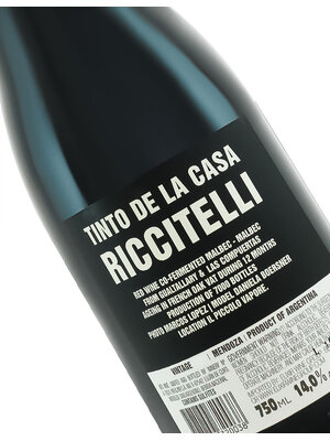 Riccitelli 2023 "Tinto De La Casa" Malbec, Mendoza, Argentina