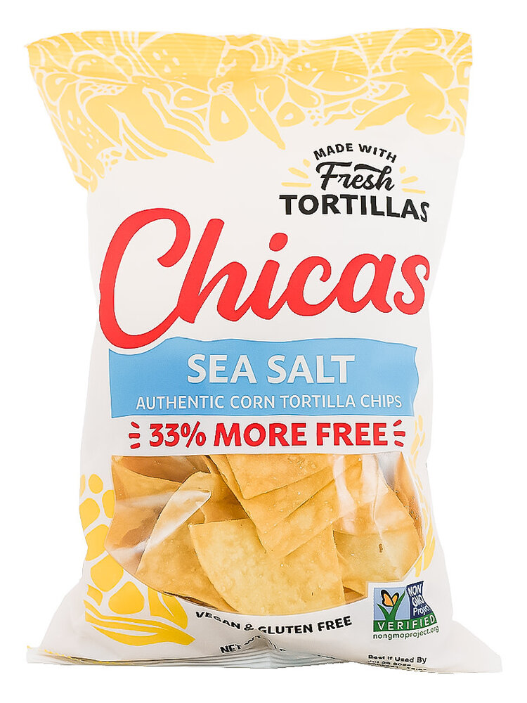 Chicas Original Sea Salt Tortilla Chips 11oz Bag