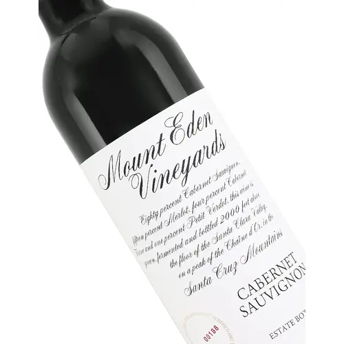 Mount Eden Estate 2019 Cabernet Sauvignon, Santa Cruz Mountains