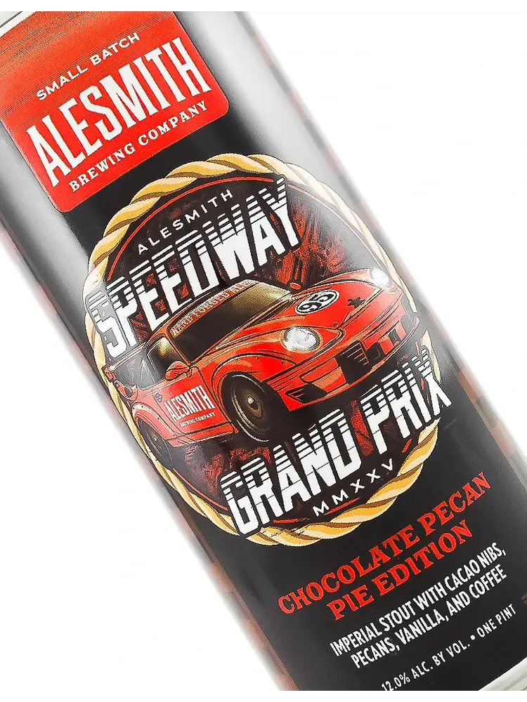 Alesmith Brewing "Speedway Grand Prix: Chocolate Pecan Pie" Imperial Stout 16oz Can - San Diego, CA