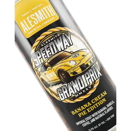 Alesmith Brewing "Speedway Grand Prix: Banana Cream Pie" Imperial Stout 16oz Can - San Diego