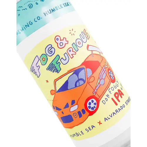 Humble Sea Brewing "Fog & Furious" DDH Foggy IPA 16oz Can - Santa Cruz, CA