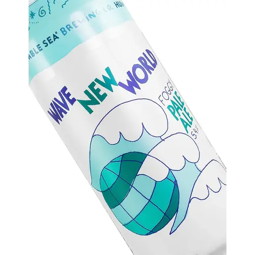 Humble Sea Brewing "Wave New World" Foggy Pale Ale 16oz Can - Santa Cruz, CA