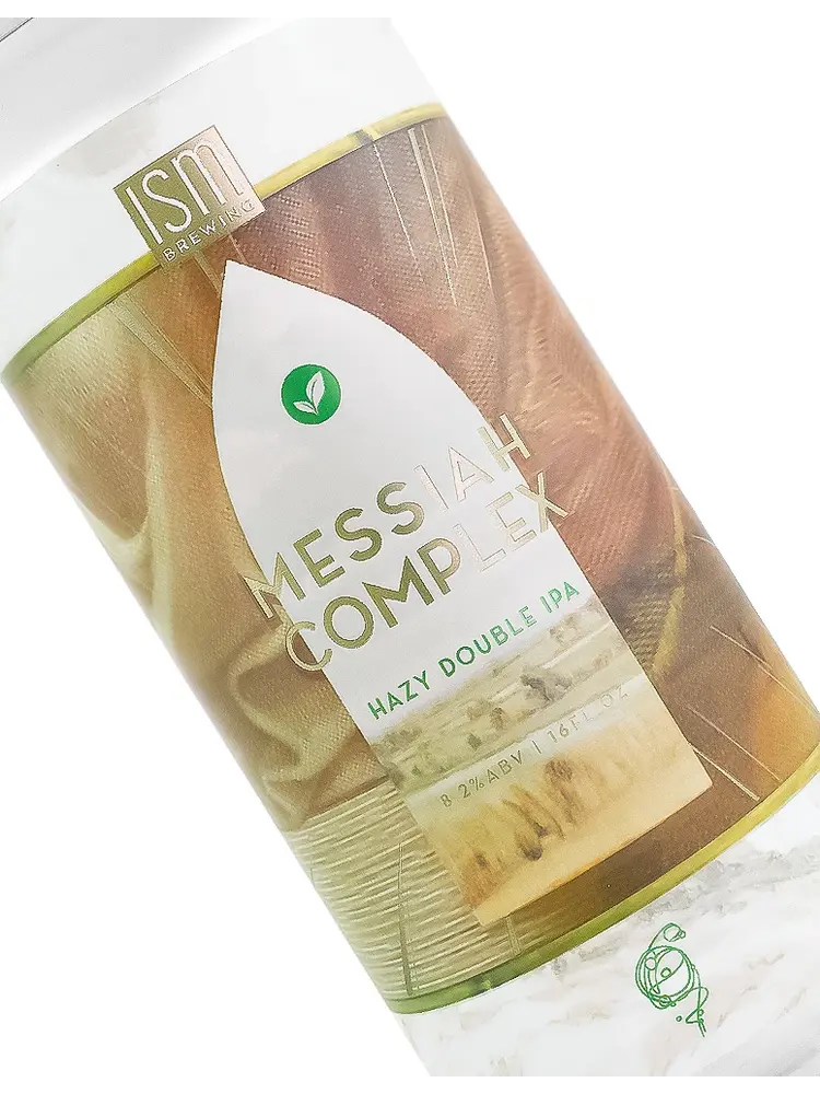 ISM Brewing "Messiah Complex" Hazy Double IPA 16oz Can - Long Beach, CA