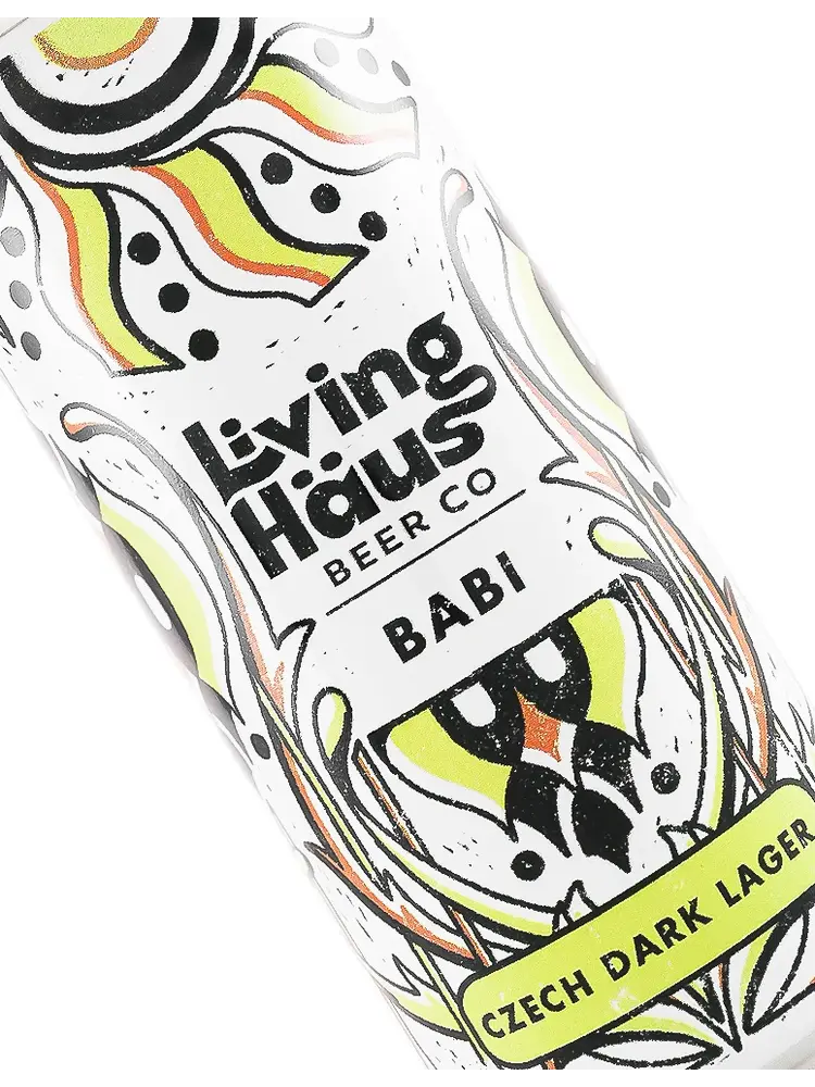 Living Haus Beer "Babi" Czech Dark Lager 16oz Can - Portland, OR