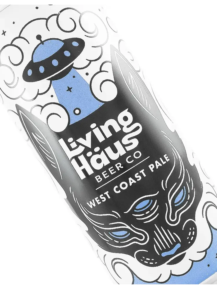 Living Haus Beer "Scully" West Coast Pale 16oz Can - Portland, OR