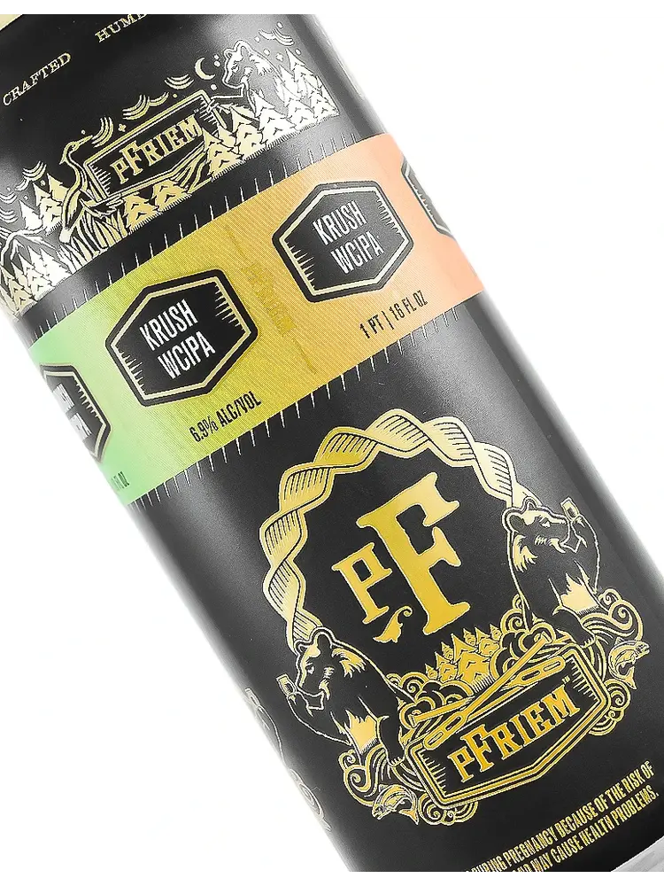 pFriem Family Brewers "Krush" WC IPA 16oz Can - Hood River, OR