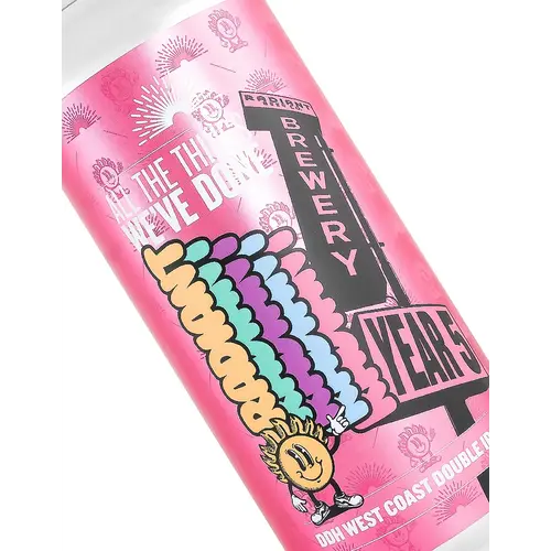 Radiant Beer "All The Things We've Done Year 5" DDH West Coast Double IPA 16oz Can - Anaheim, CA