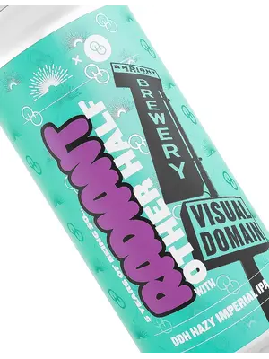 Radiant Beer/Other Half "Visual Domain" DDH Hazy Imperial IPA 16oz Can - Anaheim, CA