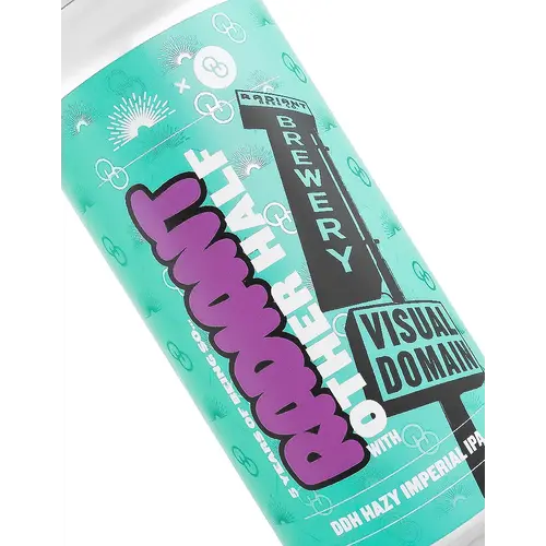 Radiant Beer/Other Half "Visual Domain" DDH Hazy Imperial IPA 16oz Can - Anaheim, CA